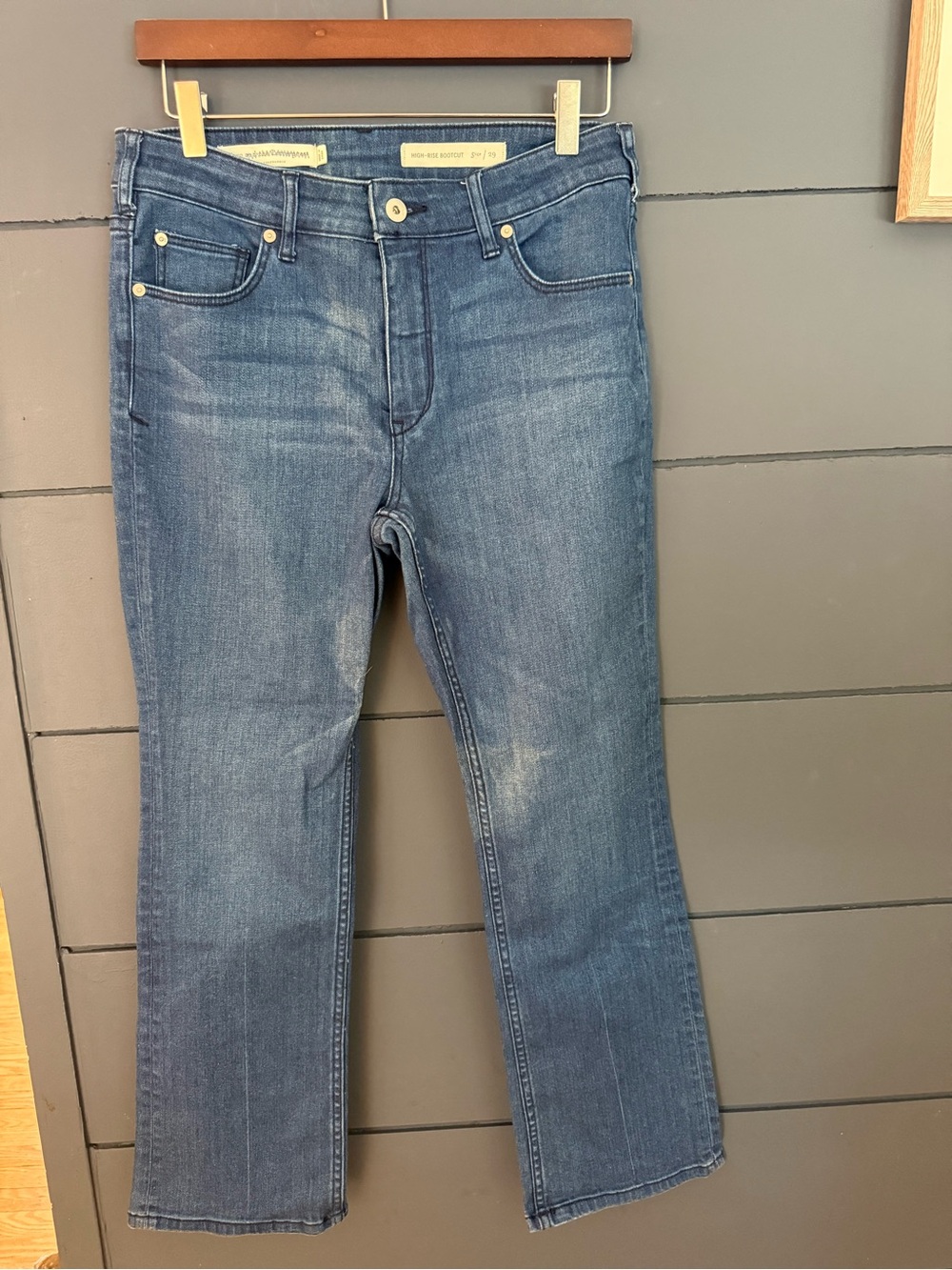 Anthropologie pilcro high rise boot cut jeans 29/8